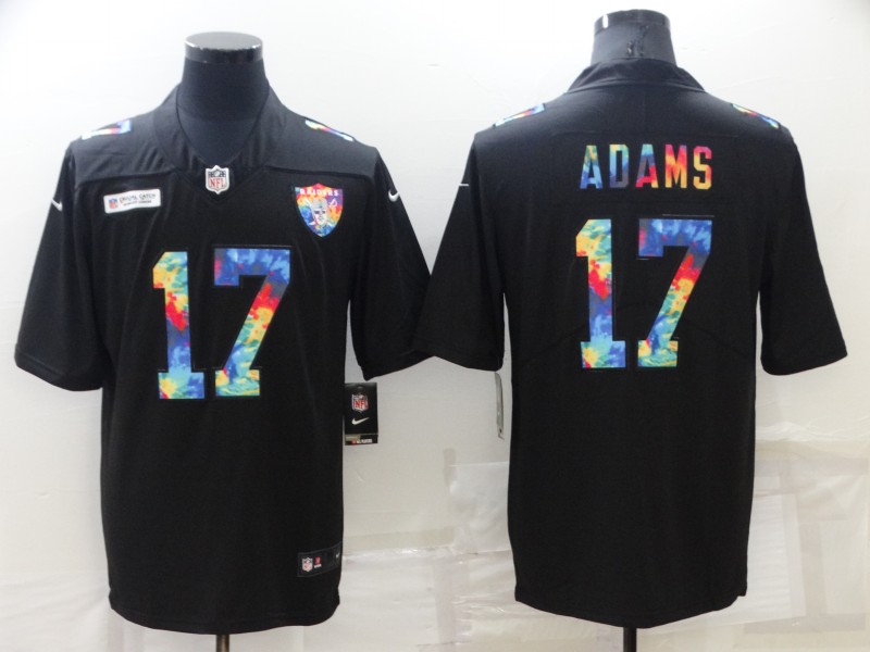 Men's Las Vegas Raiders Davante Adams #17 Black Jersey